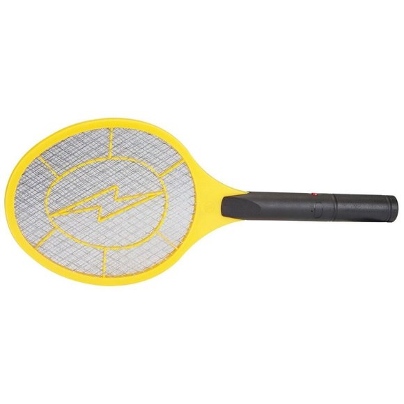 Electric Fly Swatter Bug Zapper Tennis Racket New - Picture 1 of 1